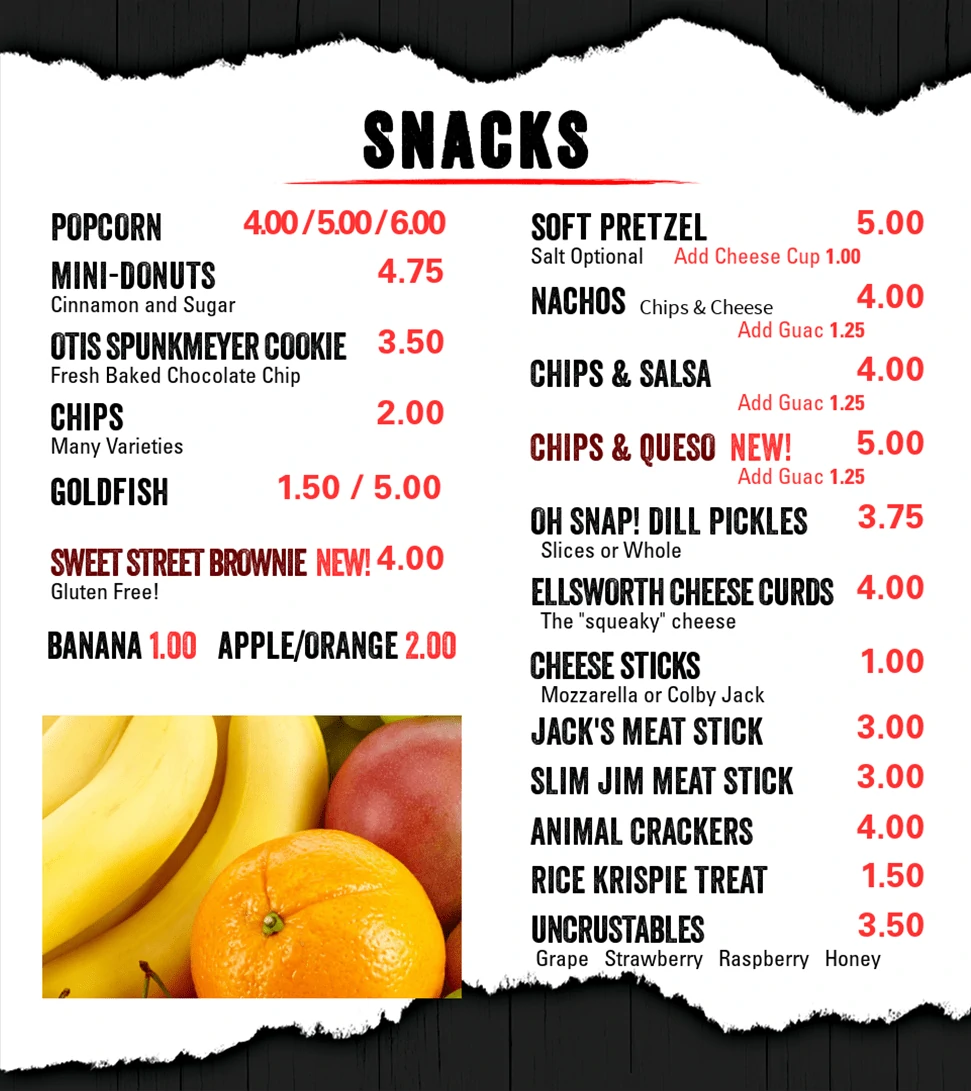 Wolverin Snacks Also Featuring...